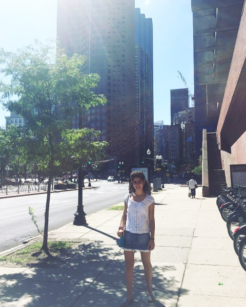 Martina in Boston.