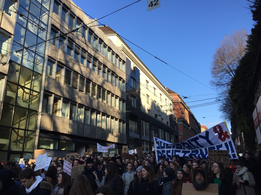 Klimastreik am 18. Januar