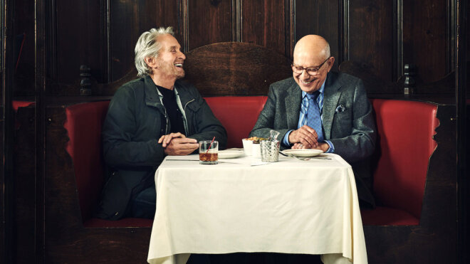 Michael Douglas als Sandy Kominski und Alan Arkin als Norman Newlander.